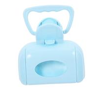 DECOMELODY Toilet Bowl Pet Poms Pet Goat Animal Horse Chess Board Rattan Chair Cup Holder Pointer Air Pump Goat Mini Animals Automotive Pump Air Pump Pets Abs Sky-blue