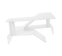 DECOMELODY Tortoise Climb Terrace Plastic Reptile Habitat Platform Durable Turtle Basking Dock with Wide Flat Surface for Climbing Resting and Aquarium Use Stable Floating Island for
