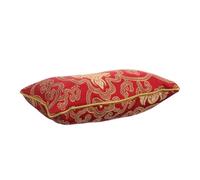 DECOMELODY Traditional Chinese Medicine Pulse Diagnosis Pillow Hand Pillow for Nails Pulse Diagnosis Hand Rest Cushion Pearl Cotton Red