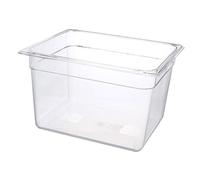DECOMELODY Transparent Slow Cooking Container for Household Cooker Capacity Vacuum Low-temperature Sous Vide Water Tank Clear Storage Box for Family Cooking and Outdoor Use