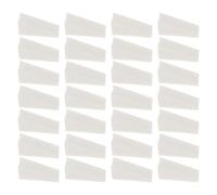 DECOMELODY Triangle Cosmetic Sponges 40Pcs Mini Foam Wedges for Foundation and Blush Compact Makeup Tools Suitable for-The-Go Application
