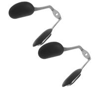 DECOMELODY U Shaped Anti-Slip Eyeglass Nose Pads with Soft Silicone Bridge Support Frame for Sunglasses Replacement Comfortable Fit Compatible with Various Styles