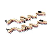 DECOMELODY Ukulele Strap Ukulele Sling Accessories Ethnic Style Rainbow 2pcs Braided Webbing Sturdy and Compact Small Guitar Shoulder Straps for Home and Outdoor Use