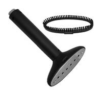 DECOMELODY Universal Handheld Garment Steamer Nozzle Replacement with Brush, Compatible Clothes Ironing Accessory for Hand Steamer, Portable Steam Cleaner Attachment for Home and Travel