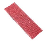 DECOMELODY Universal Red Mic Bling Sleeve for Handheld Microphone, Rhinestone Fabric Microphone Cover with Sparkling Glitter Decorative Style, Sturdy and Not Easy to Fade, for Singing