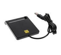 DECOMELODY USB Access Card Reader Multi-function Smart Card Reading Device Compatible with Windows Vista X for Atm Ic Id Cac