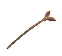 DECOMELODY Vintage Chinese Wooden Hair Sticks Retro Hairpin for Women Handcrafted Chignon Maker Bun Holder Elegant Hair Accessories for Traditional and Modern Hairstyles
