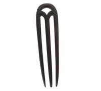 DECOMELODY Vintage Three Toothed Hair Chopsticks Retro Black Sandalwood Hairpin for Women for DIY Hair Styles for Casual Parties Celebrations