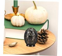 DECOMELODY Vintage Toothpick Holder Container Press Dispenser Box for Home Table Decor Sturdy Anti-tip Desktop Storage Easy Automatic Pop-up Access for Dining and Living Use