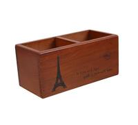 DECOMELODY Vintage Wooden Hair Tool Storage Box Multifunctional Organizer for Scissors Hairdressing Tools Craftsmanship for Salon Home Use Elegant Retro Design for Clutter Workspace