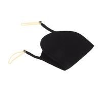 DECOMELODY Violin Shoulder Rest and Extra Large Pure Cotton Comfortable Chin Rest Pad 3/4-4/4 Violin Accessory with Skin-friendly Soft Support for