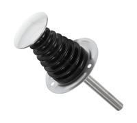 DECOMELODY Walk-in Freezer Door Safety Latch Push-Pull Rod 10cm 304 Stainless Steel Inside Release Handle for Cooler and Oven Doors to 10cm Thickness