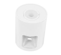 DECOMELODY Wall-mounted Toothpaste Squeezer Dispenser Space-saving Bathroom Storage Rack Healthy Material Toothpaste Tool Organizer for Home and Kitchen White