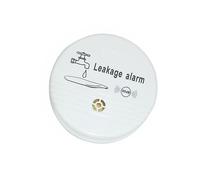 DECOMELODY Water Leak Detector Alarm White Loud Sound Triple High Sensor Flood Sensor for Kitchen Basement Bathroom Fish Tank Battery Not Included