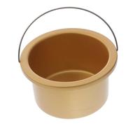 DECOMELODY Wax Melting Container Bowl Replacement Inner Pot 101mm Non-stick Aluminum Wax Heater Pot for Hair Removal Random Color