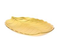 DECOMELODY Wood Leaf Tray Multipurpose Wooden Jewelry Organizer and Snack Serving Dish Natural Wood Fruit Bowl Container for Home Office Bedroom Versatile Storage and Presentation