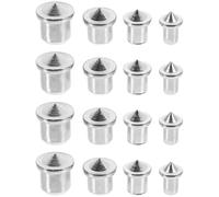 DECOMELODY Woodworking Dowel Pin with Center Transfer Plugs for Precise Cabinet and Bookshelf Positioning High Hardness Steel Tenon Marking Tool