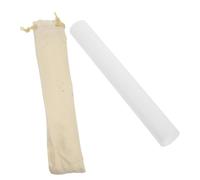 DECOMELODY Yoga Meditation Singing Bowl Mallet Acrylic Buddha Sound Bowl Striker with Bundle Pocket for Temple and Hotel Use