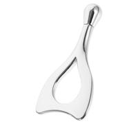 DECOMELODY Zinc Alloy Eye Cream Massage Stick with Dual Ends Portable Eye Massager Roller and Scoop for Dark Circles Wrinkle Relief and Lightweight Compact Design for Skincare and Facial