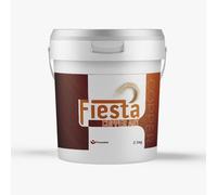 DECOMIN FIESTA Natural Copper Fine Textured Decorative Paint - 2.5 KG - Premium Metallic Finish for Interior Walls - Customisable Touch