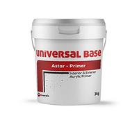 DECOMIN Universal Base Primer - For Venetian Plaster & Water Based Acrylic Paints - 3 KG (UNIVERSAL BASE PRIMER)