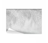 decomonkey Photo Wallpaper Palm Leaves Nature Vintage 250 x 175 cm