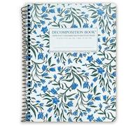 Decomposition Bluebells College Ruled Spiral Notebooks - 9.75 x 7.5 Journal with 160 Lined Pages - Notebooks for School Supplies, Home & Office - 100% Recycled Paper - Made in USA