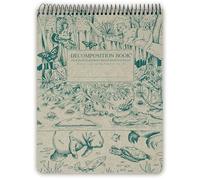 Decomposition Everglades Top Bound Spiral Notebook - 7.5 x 9.75 Journal, College Ruled Lined Pages - Left-Handed Friendly Notebooks Ideal for Students, Artists & Office Professionals - Made in USA
