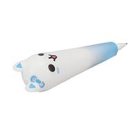 Decompression Pen Cute Innovative Pressure Release Toy Memory Foam Material Soft Comfortable Durable Good Resilience Quick Restore Prototype 0 55MM Black Gel Refill Smooth Writing Convenient Grip Ligh