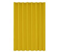 Deconovo Eyelet Blackout Solid Energy Saving Window Treatment Thermal Insulated Wide Width Curtain for Door 100 x 95 Inch Mellow Yellow 1 Panel