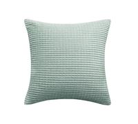 Deconovo Velvet cushion cover light green color 45*45cm 1pc