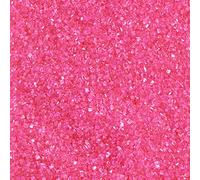 DECOPAC 32oz Pink Grinding Sugar, Edible Grinding Sugar, Sugar Mixture in Hand Container, Edible Sprinkles for Celebration Cakes, Cupcakes, Cookies