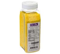DECOPAC Candy Sprinkles, 26oz, Yellow Sprinkle Mix, Fancy Sprinkles in Handheld Container, Edible Sprinkles For Celebration Cakes, Cupcakes, Cookies - Yellow