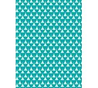 Decopatch 703 "Dark Blue with Christmas Trees" Sheets, Single Sheet