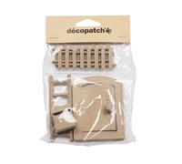 Décopatch AC921C - Mouse Accessories to Decorate - Decorative Papier mâché Hobby Dimensions: 12,5X 2x21cm - Completely Personalise - Creative Leisure Activity