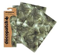 Décopatch Animal Dark Fur Print Paper, 30x40cm (Pack of 3 sheets)