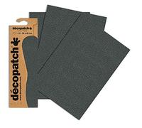 Décopatch Animal Grey Hedgehog Print Paper, 30x40cm (Pack of 3 sheets)