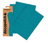 Décopatch Blue Burst Paper, 30x40cm (Pack of 3 sheets)