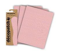 Décopatch C840C - A pouch of 3 sheets of printed paper 30x40 cm, Mauve stains - DIY - Customisable Décor - Completely Personalise - Creative + Leisure Activity