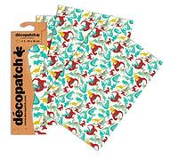 Décopatch Dinosaur Paper, 30x40cm (Pack of 3 sheets)