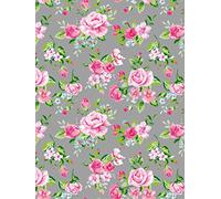 Décopatch FDA716O - A pocket of 20 sheets - Dimensions: 30x40 cm - Roses - DIY - Customisable Décor - Completely Personalise - Creative + Leisure Activity