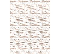 Décopatch FDA881C - A pocket of 20 paper sheets - Printed patterns, wild animals - 30x40 cm