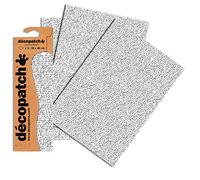 Décopatch French Writing Paper, 30x40cm (Pack of 3 sheets)