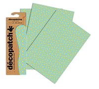Décopatch Happy Lemon Paper, 30x40cm (Pack of 3 sheets)