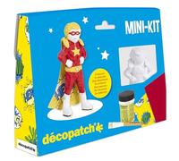 Décopatch KIT046C - Superhero mini-kit - DIY - Customisable Décor - Completely Personalise - Creative + Leisure Activity - For Children