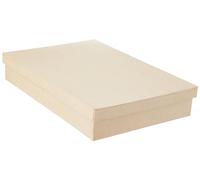Décopatch Mache A4 Rectangular Box, 22x32x5.5cm