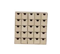 Décopatch - Ref HD018O - Multi-Drawer/Advent Calendar - Papier Maché Object to -