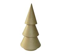 Décopatch - Ref NO002O - Thin Solid Christmas Tree - Papier Maché Object to Decorate - 15 x 15 x 30.5cm - Decorate with Décopatch Papers & PaperPatch Glue, Glitter, Paints