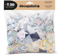 Décopatch MP007C - A maxi pack of 11,000 squares of 3 x 3 cm sheets, assorted
