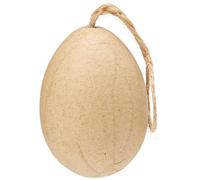 Décopatch - Ref AC384O - Hanging Eggs (Pack of 5) - Papier Maché Object to Decorate - 4 x 4 x 4cm - Decorate with Décopatch Papers & PaperPatch Glue, Glitter, Paints